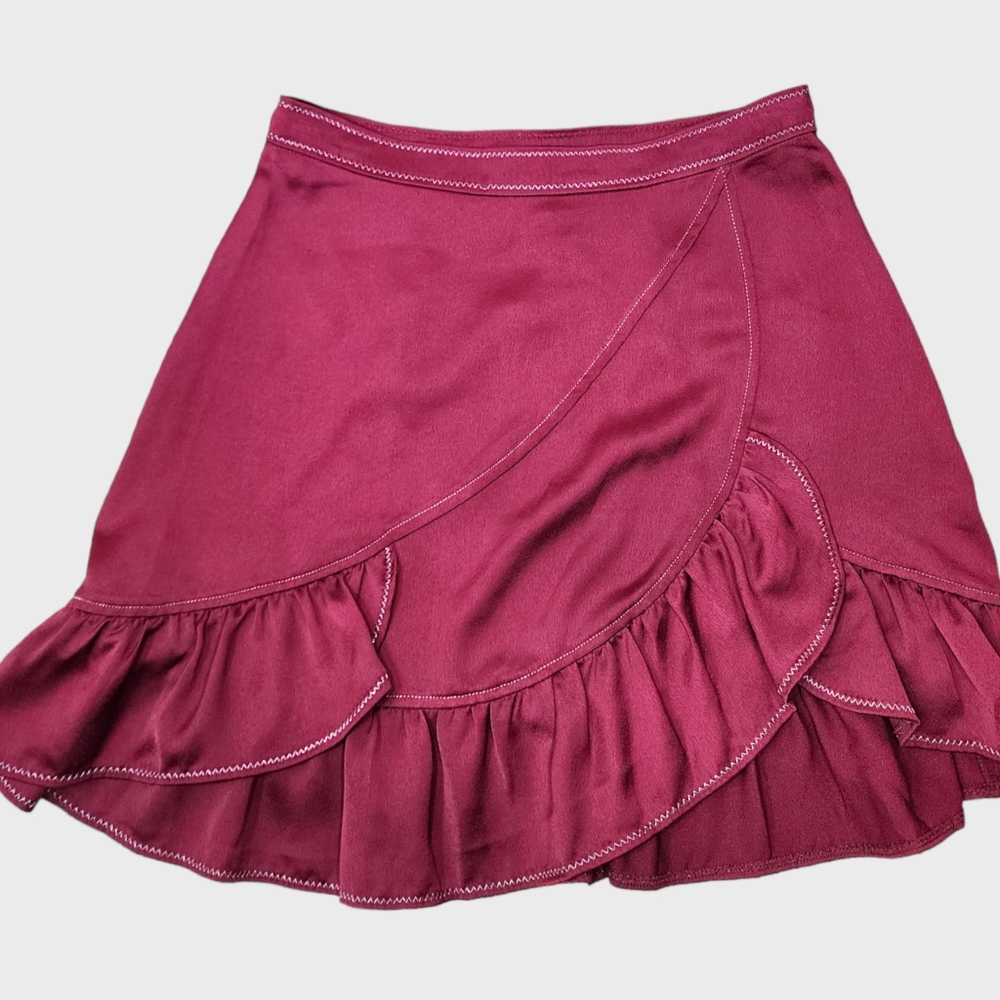 Devlin Brielle Ruffle Mini Skirt | Size 6 - Picture 5 of 12
